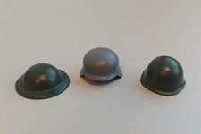 3x BrickArms Helm WW2 Brodie
