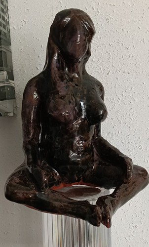 Meditative keramik skulptur - meditative,