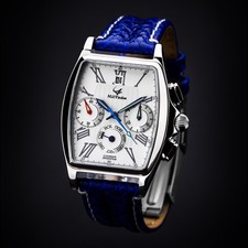 Poljot Chronograph 31677 MAKTIME Wochentagkalender russische mechanische Uhr 