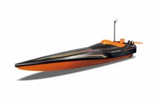 Maisto Tech Ferngesteuertes Speedboat "Hydro Blaster" (schwarz/orange) RTR Boot 