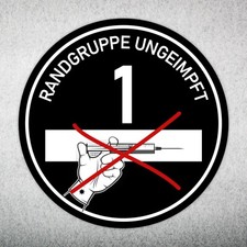 Umweltplakette schwarz Euro