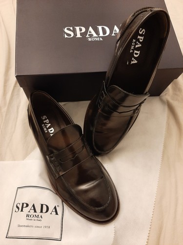 Herrenschuhe ital leder - leder, gr