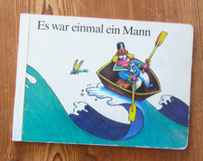 Es war einmal ein Mann - Pappbilderbuch Simmrich Vonderwerth 1. Auflage DDR 1982