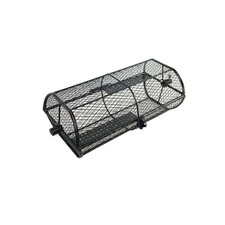 B-Ware TAINO Grillrondell Grillkorb Rotisserie Pommes Grillzubehör Stahl Schwarz