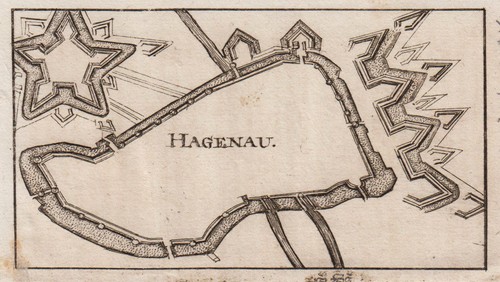 Hagenau elsaß original - hagenau,