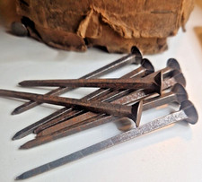 Antik Stemm - Nägel 50 - 120mm Form 9 Geschmiedet Schmiedenägel Mittelalter, DDR