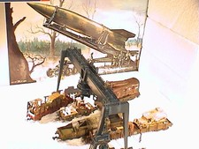 575 Peenemünde Rakete V2  Heerensversuchsanstalt Diorama Wehrmacht Waggons DR