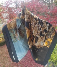 Vintage - Medici - Seidentuch  Ein Hauch von Afrika auf Seide