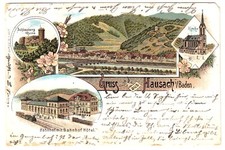 HAUSACH Ortenaukreis / Bahnhof