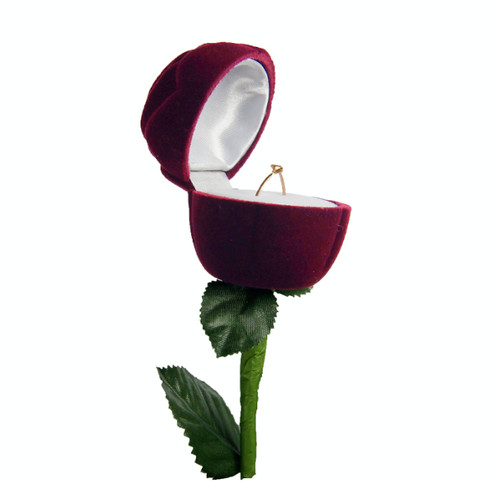 Ringetui rose schmuckbox etui - ringetui,