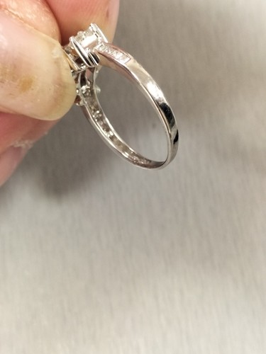 Natürlicher diamantring - natürlicher, 9