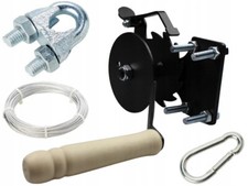 Handwinde mit bremse seilrolle - handwinde,