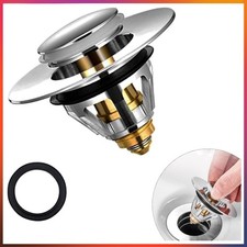 Designer Pop-Up Stöpsel mit Anti-Blockiersystem für Waschbecken und Badewanne