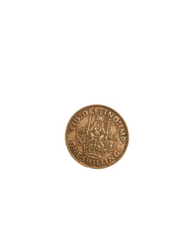 One shilling münze georgivs - one,