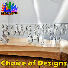 Geschnittene Glaskristalle