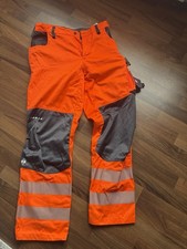 Warnschutzhose Neuwertig Engelbert Strauss Gr 52 Original