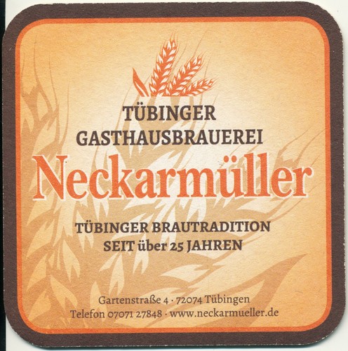 Bierdeckel neckarmüller - 🍺,