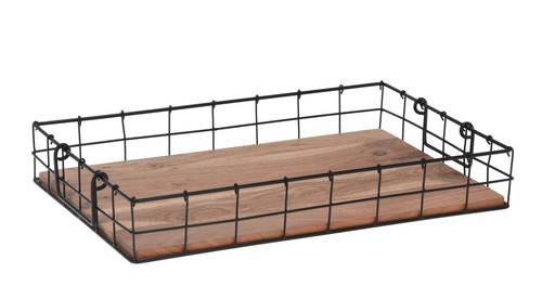 Mango holz servier tablett - mango,