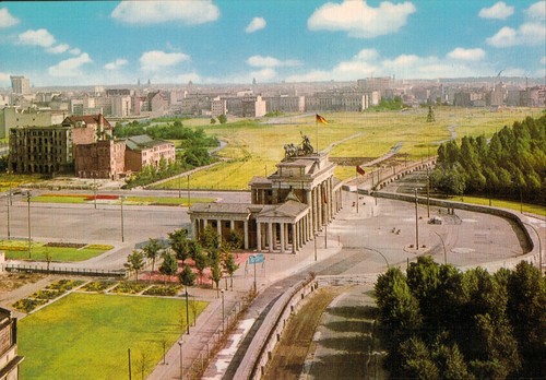 Berlin mauer am - ak,