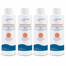 4x 250ml Waterclean Wasserbett