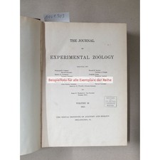 The Journal of Experimental Zoology. Volume 101 : The Wistar Institute of Anatom