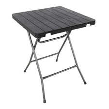 Klappstisch Holz Optik schwarz