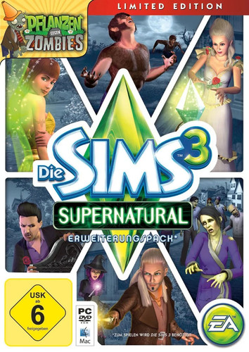 Die sims supernatural - sims, 3
