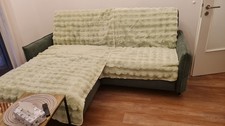 Sofa Sitzbezug 2 große Teile Grün gekaufte Preise 120eur 
