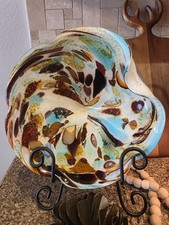 MCM Hand-Blown Art Glass Bowl