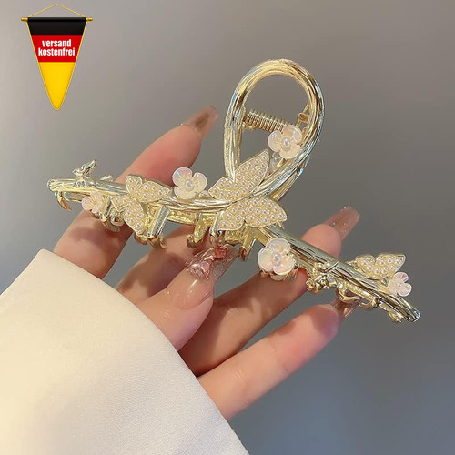 Große haarspangen mit strass - mit,