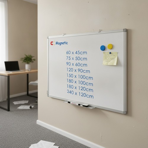 Magnetisches whiteboard - magnetisches,