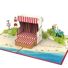 3D POP UP Klappkarte