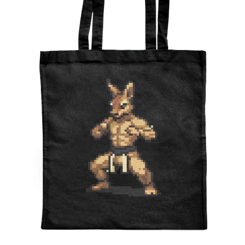 Martial arts kangaroo - kangaroo, pixel