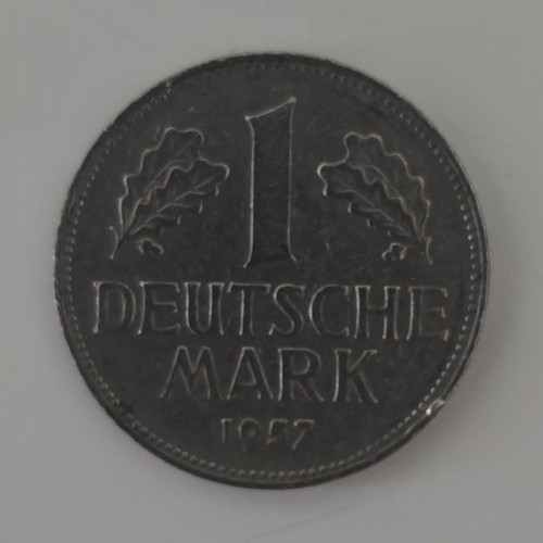 Deutsche mark 1957 - mark, –