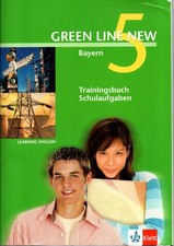 Green Line New 5   Trainingsbuch Schulaufgaben mit Audio -CD und Lösungsheft