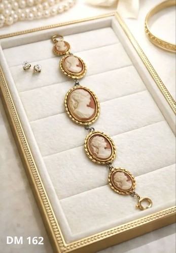 Vintage kamee armband - vintage,