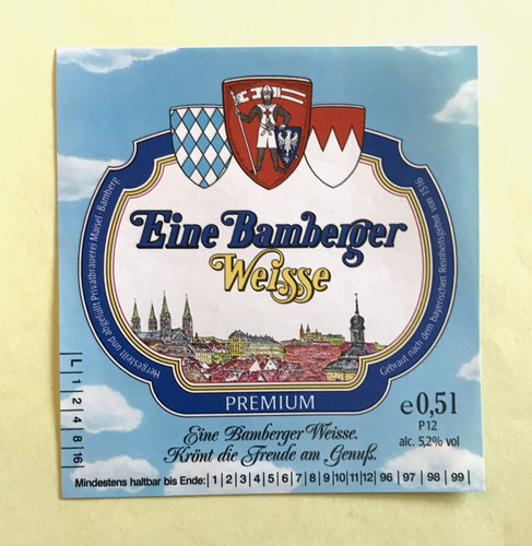 Altes bieretikett brauerei - altes,
