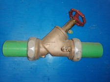 Ventil Fusiotherm Rotguß 63mm  DN50 Schrägsitzventil Kemper