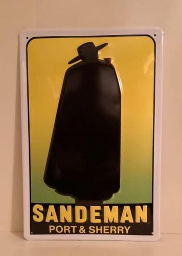 Sandeman blechschild port - sandeman,