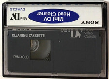 SONY DVM-4CLD Mini DV Reinigungskassette, Camcorder Reinigungscassette,  OVP
