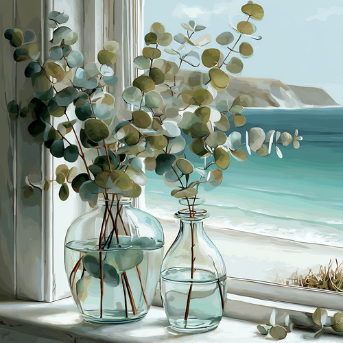 Wandbild fenster blick aufs - fenster,