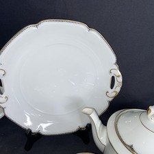 Serviceplatte Art Deco Kaffee