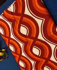 Vintage 70er Jahre Stoff NEU