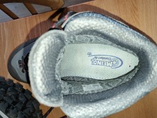 bergschuhe 44 meindl, grau