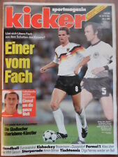 KICKER 24- 20.3. 1989 * Holger Fach Gladbach-Dortmund 1:1 Armin Bittner Formel 1