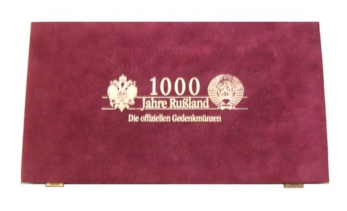 Münzkassette 1000 jahre - mÜnzkassette,