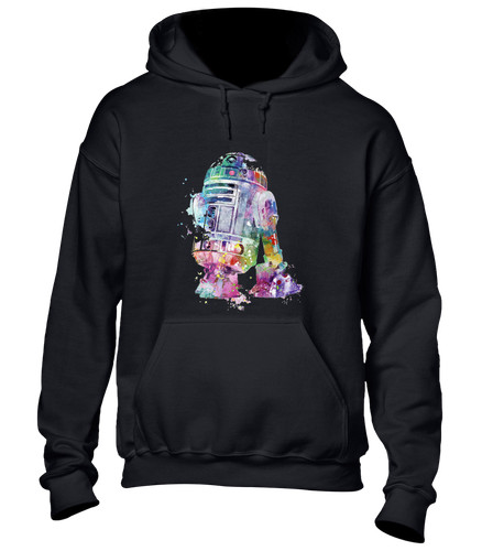 Aquarell r2d2 hoody - r2d2,