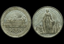 Schützen zinn medaille 1862 - zinn-medaille,
