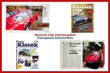 Maserati Indy Literaturpaket -