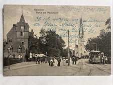 Hannover - Partie am Pferdeturm 1902 Straßenbahn Linie 33